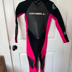 O'Neill Swim Wetsuit - Black and Pink